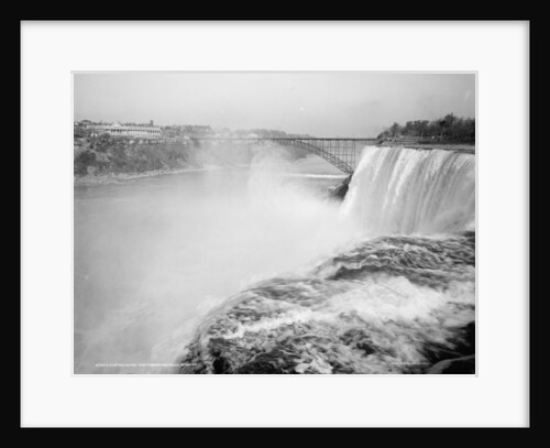 Clifton Hotel and American Falls, Niagara by Anonymous