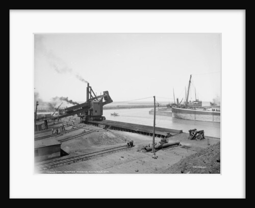 Coal dumping machine, Ashtabula, Ohio by Anonymous