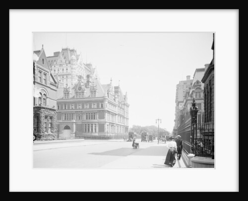 New York, N.Y., Vanderbilt House, Plaza Hotel, and entrance to Central Park by Anonymous