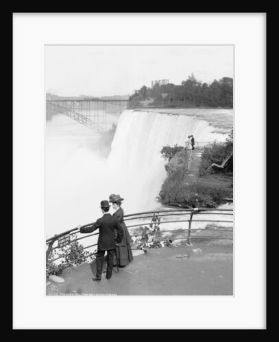 American Falls from Goat Island, Niagara by Unknown photographer