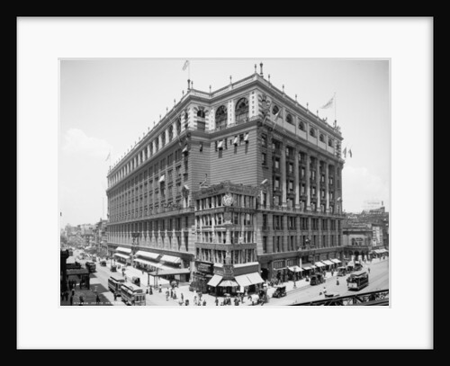 Macy and Company, New York City, USA, c.1908 by Detroit Publishing Co.