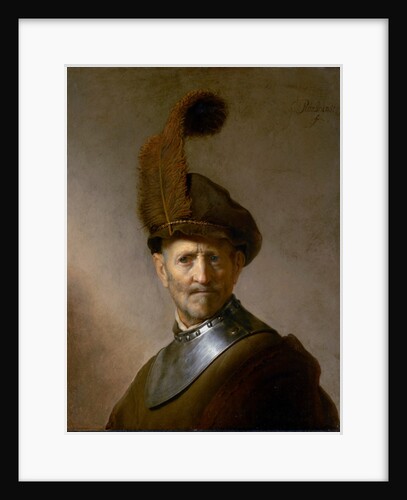 An Old Man in Military Costume, c.1630 by Rembrandt Harmensz. van Rijn