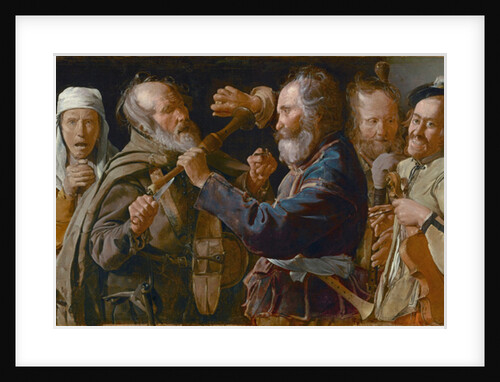 The Beggars' Brawl, c.1625-30 by Georges de la Tour