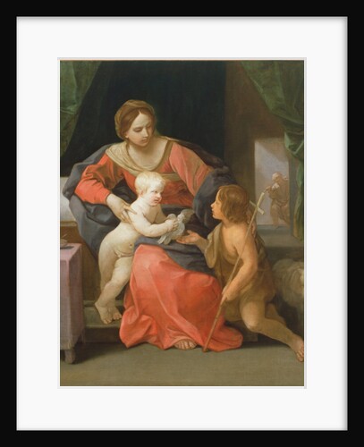 Madonna and Child with Saint John the Baptist, 1640-1642 by Guido Reni
