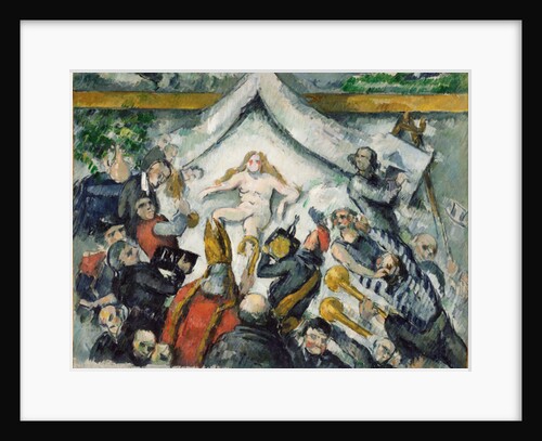 Eternal feminine, 1877 by Paul Cezanne