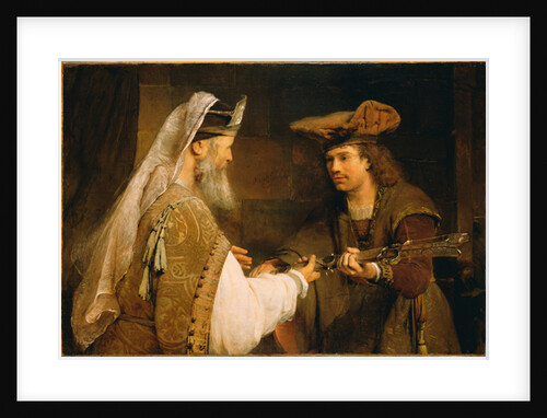 Ahimelech giving the sword of Goliath to David, c.1680 by Aert de Gelder
