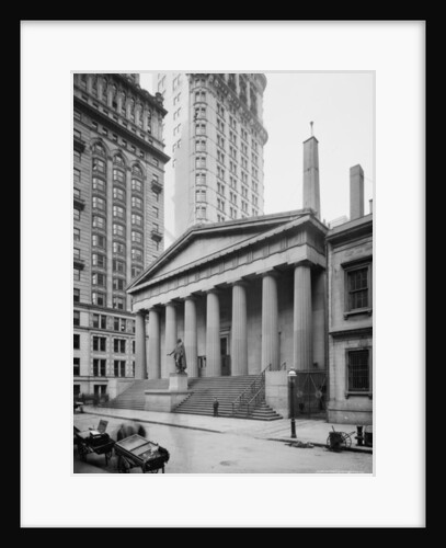 U.S. Sub Treasury, New York, N.Y., c.1905 by Detroit Publishing Co.