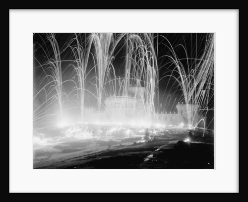 Midwinter carnival, storming the fortress, Upper Saranac Lake, N.Y., 1909 by Detroit Publishing Co.