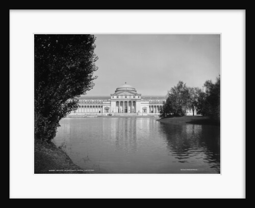 Scene in Jackson Park, Chicago, Illinois, 1890-1901 by Detroit Publishing Co.