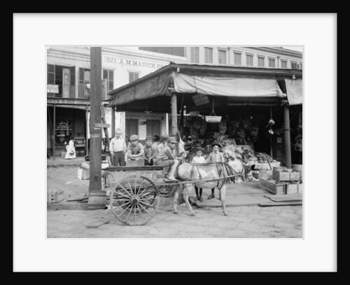 New Orleans, a corner of the French Market, c.1900-10 by Detroit Publishing Co.