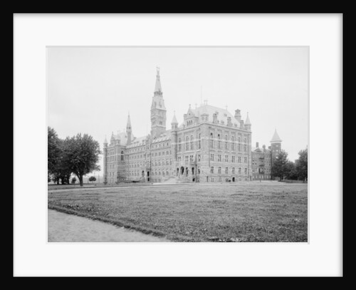 General view, Georgetown University, Washington, D.C., c.1904 by Detroit Publishing Co.