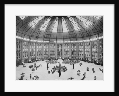 Atrium of New West Baden Springs Hotel, West Baden Springs, Indiana, c.1900-15 by Detroit Publishing Co.