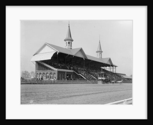 Churchill Downs, Louisville, Kentucky, Derby day, 29th April 1901 by Detroit Publishing Co.