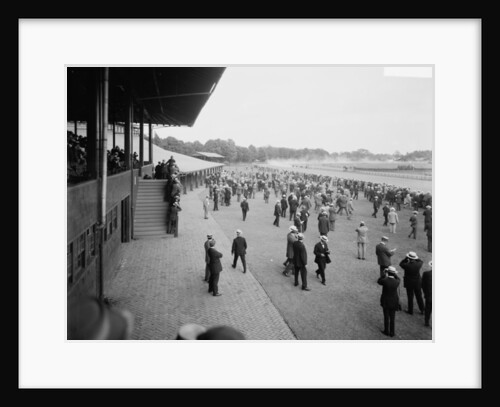 Saratoga race track, Saratoga Springs, N.Y., c.1900-15 by Detroit Publishing Co.