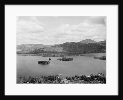 The Narrows from Shelving Rock, Lake George, c.1900-06 by Detroit Publishing Co.
