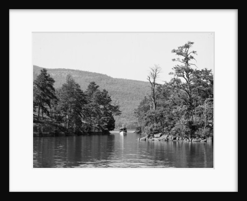 Along the Harbor Islands, Lake George, N.Y., c.1904 by Detroit Publishing Co.