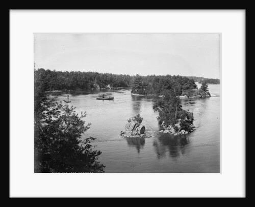 The Lost Channel, Thousand Islands, c.1890-1901 by Detroit Publishing Co.