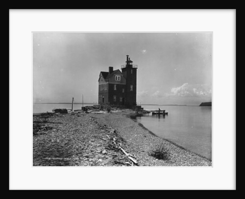 Mackinac Island from Round Island, c.1899 by Detroit Publishing Co.