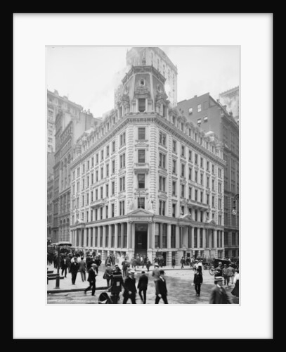 Office of J.P. Morgan & Co., New York, c.1900-06 by Detroit Publishing Co.