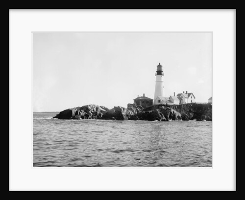 Portland Head Light, Portland, Maine, c.1900-10 by Detroit Publishing Co.