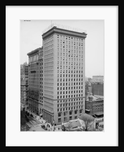 The North American and Real Estate Trust Buildings, Philadelphia, Pennsylvania, c.1897-1910 by Detroit Publishing Co.