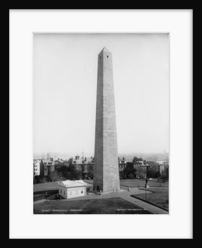 Bunker Hill Monument, Charlestown, Massachusetts, c.1890-99 by Detroit Publishing Co.