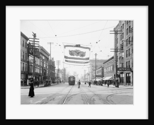 Falls Street, Niagara Falls, N.Y. by Detroit Publishing Co.