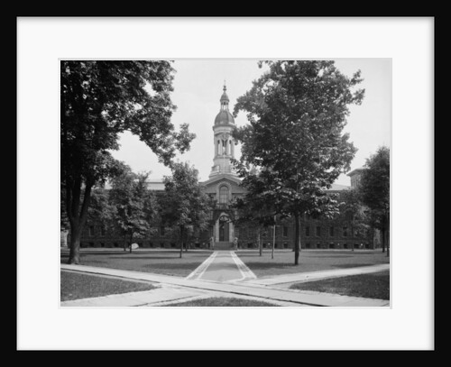 Nassau Hall, Princeton University, N.J., c.1903 by Detroit Publishing Co.