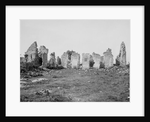 Ruins of Fort Ticonderoga, Lake Champlain, N.Y., c.1900-10 by Detroit Publishing Co.