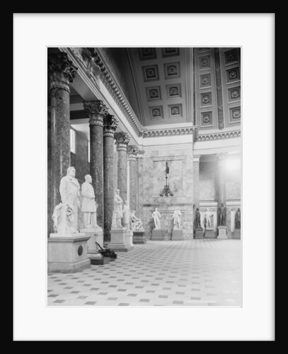 A Corner in Statuary Hall, the Capitol at Washington, D.C., c.1904 by Detroit Publishing Co.
