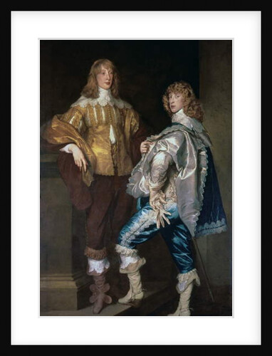 Lord John Stuart and his brother, Lord Bernard Stuart c.1638 by Anthony van Dyck