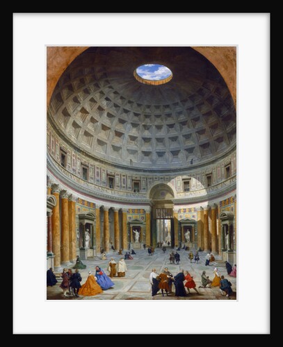Interior of the Pantheon, Rome, c.1734 by Giovanni Paolo Pannini or Panini