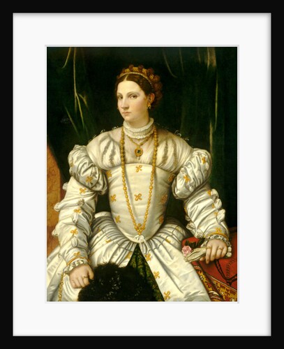 Portrait of a Lady in White, c.1540 by Moretto da Brescia