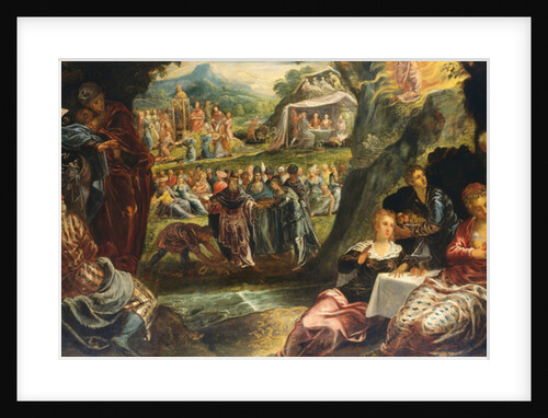The Worship of the Golden Calf, c.1560 by Jacopo Robusti Tintoretto