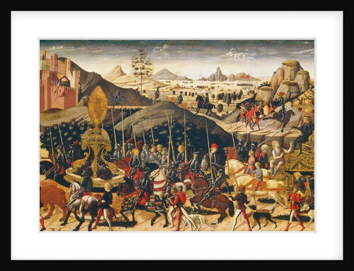 The Triumph of Camillus, c.1470/1475 by Biagio and Workshop d'Antonio