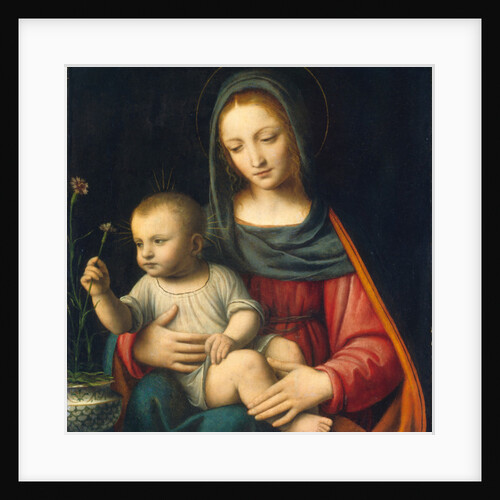 The Madonna of the Carnation, c.1515 by Bernardino Luini