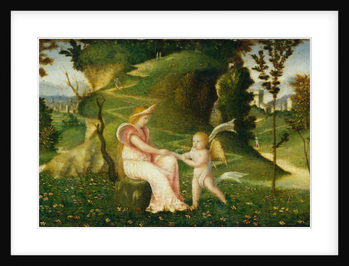 Venus and Cupid in a Landscape, c.1505/1515 by Giorgione