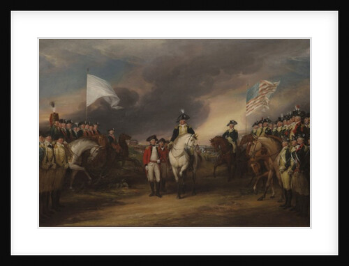The Surrender of Lord Cornwallis at Yorktown, October 19, 1781, 1787-c.1828 by John Trumbull