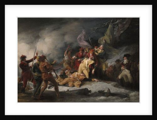 The Death of General Montgomery in the Attack on Quebec, December 31, 1775, 1786 by John Trumbull