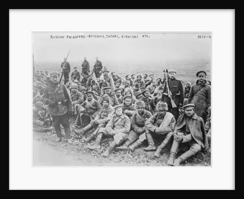 Russian prisoners: Russians, Tartars and Kirgises, 1914-15 by German Photographer