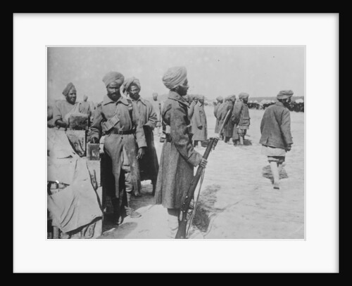 India's soldiers in France, 1914-1915 by French Photographer