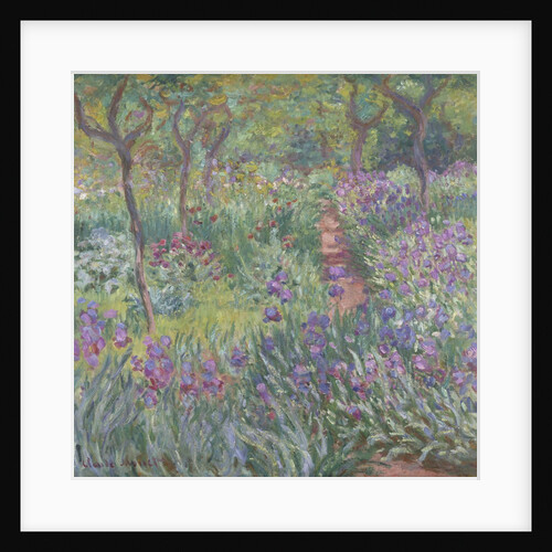 The Artist’s Garden in Giverny, 1900 by Claude Monet
