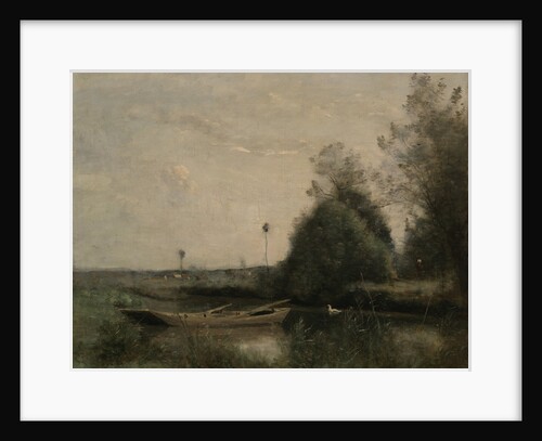 A Pond in Mortain, c.1860-70 by Jean Baptiste Camille Corot