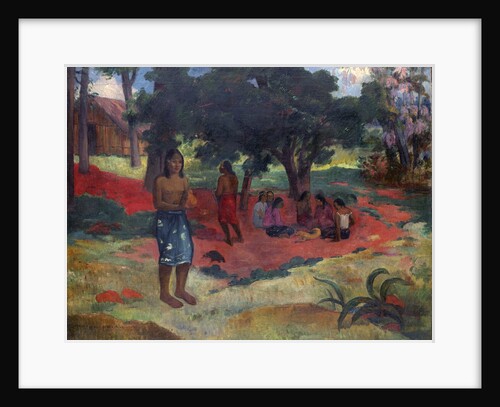 Parau Parau, 1892 by Paul Gauguin