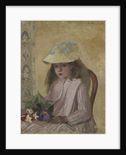 Portrait of the Artist’s Daughter, 1872 by Camille Pissarro