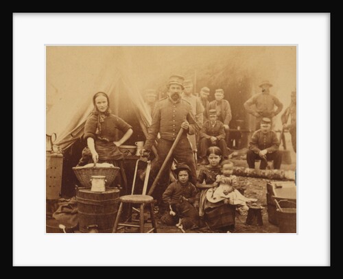 Camp of 31st Pennsylvania Infantry near Washington, D.C., 1862 by American Photographer