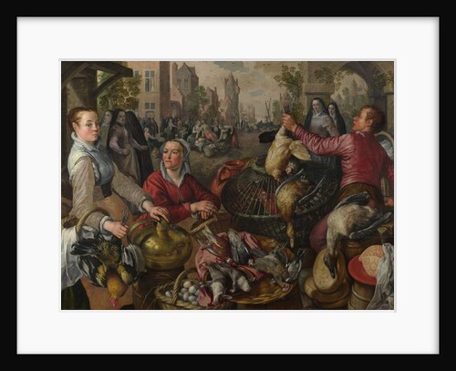 The Four Elements: Air, 1570 by Joachim Beuckelaer or Bueckelaer