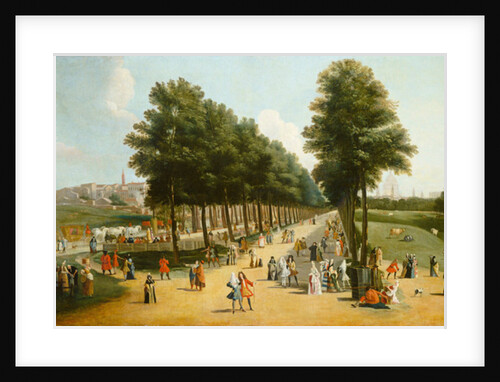 View of the Mall in St James's Park, 1709-10 by Marco Ricci