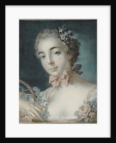 Head of Flora, 1769 by Francois Boucher