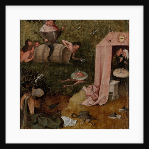 An Allegory of Intemperance, c.1495-1500 by Hieronymus Bosch